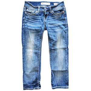 BKE Jeans SABRINA Womens 26 Blue Casual Designer Outdoor Denim Straight Fit